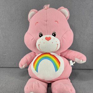 Vintage Care Bears 2002, Baby Boom, Cheer Bear, 28-30" Tall